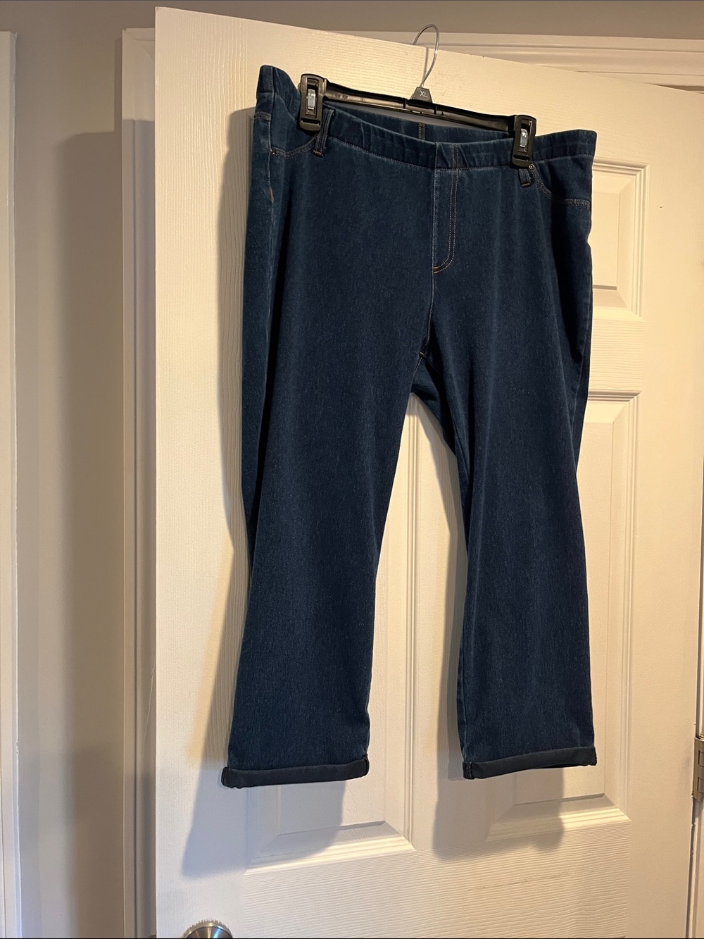 Dark Indigo Pull on Jeans